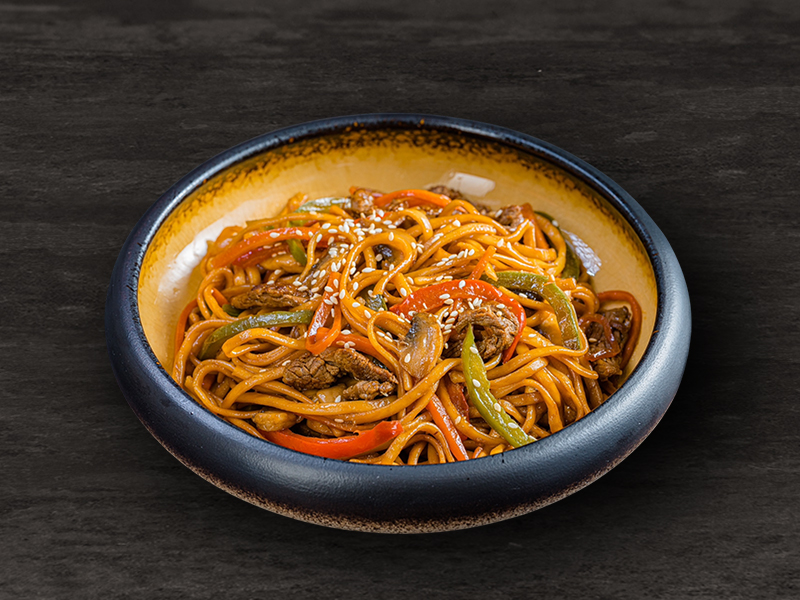 Лапша удон с говядиной Лапша удон с говядиной