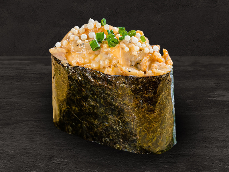 Суши Гункан спайси угорь Суши Гункан спайси угорь