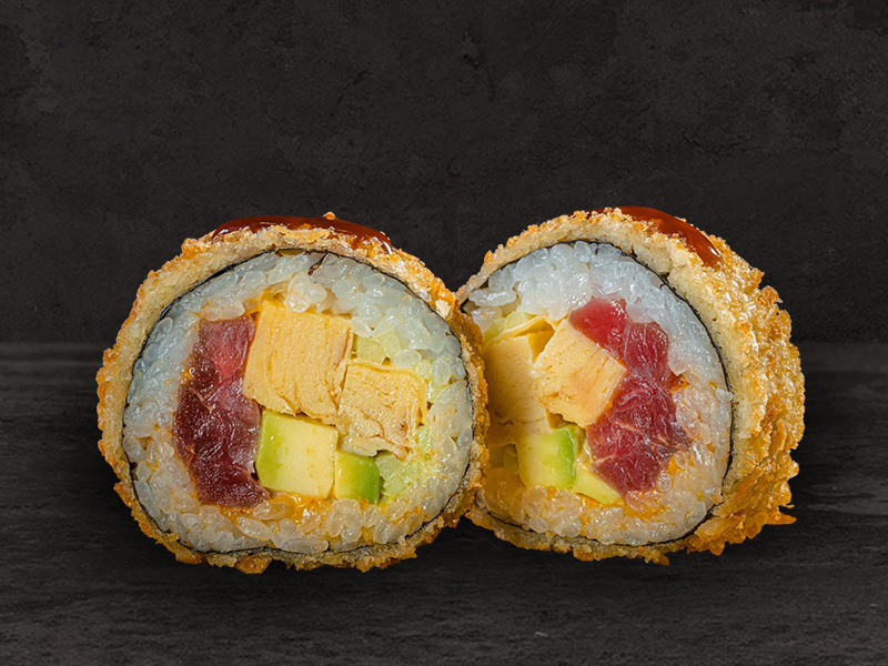 Ролл Темпура с тунцом Ролл Темпура с тунцом