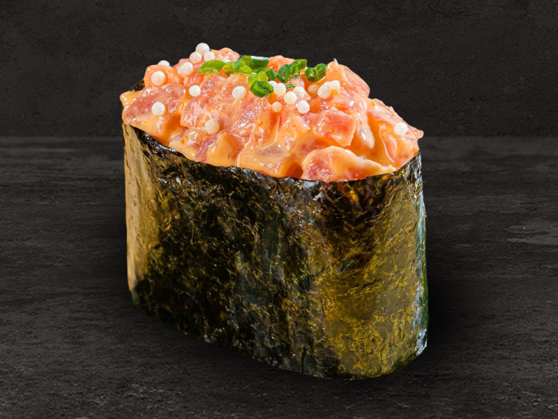 Суши Гункан спайси тунец Суши Гункан спайси тунец