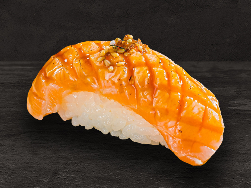 Суши Татаки Лосось Суши Татаки Лосось
