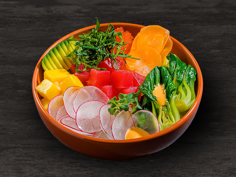 Поке с тунцом Поке с тунцом