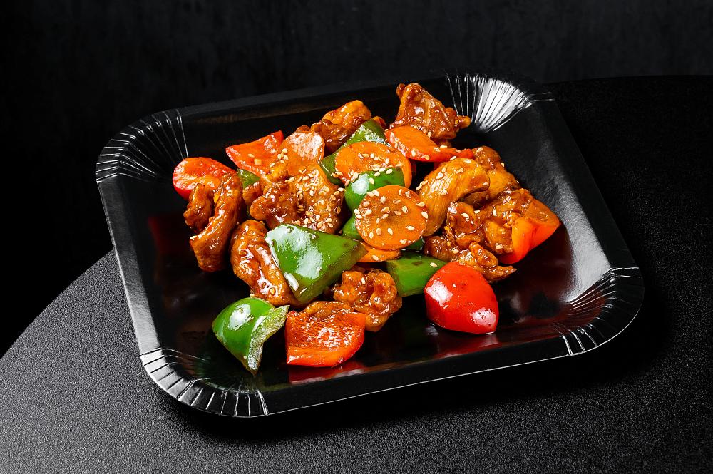 Курица в кисло-сладком соусе