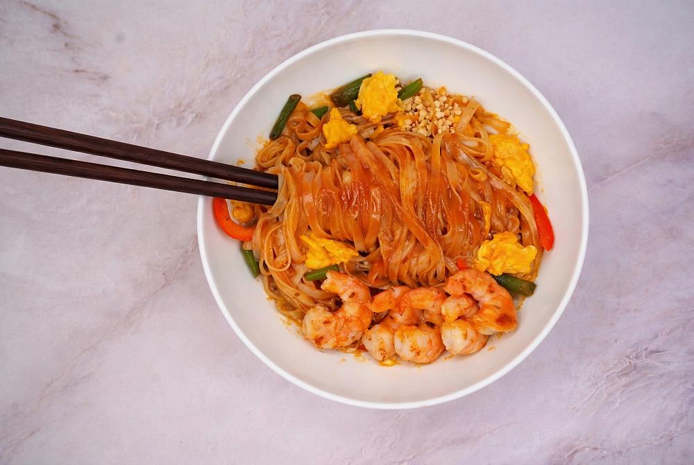 Падтай с креветками